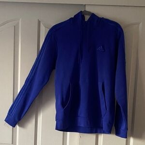 Adidas Blue Hoodie Men's. Size S